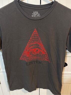 And That’s Why We Drink Podcast Eye Pyramid Graphic Tee Small
